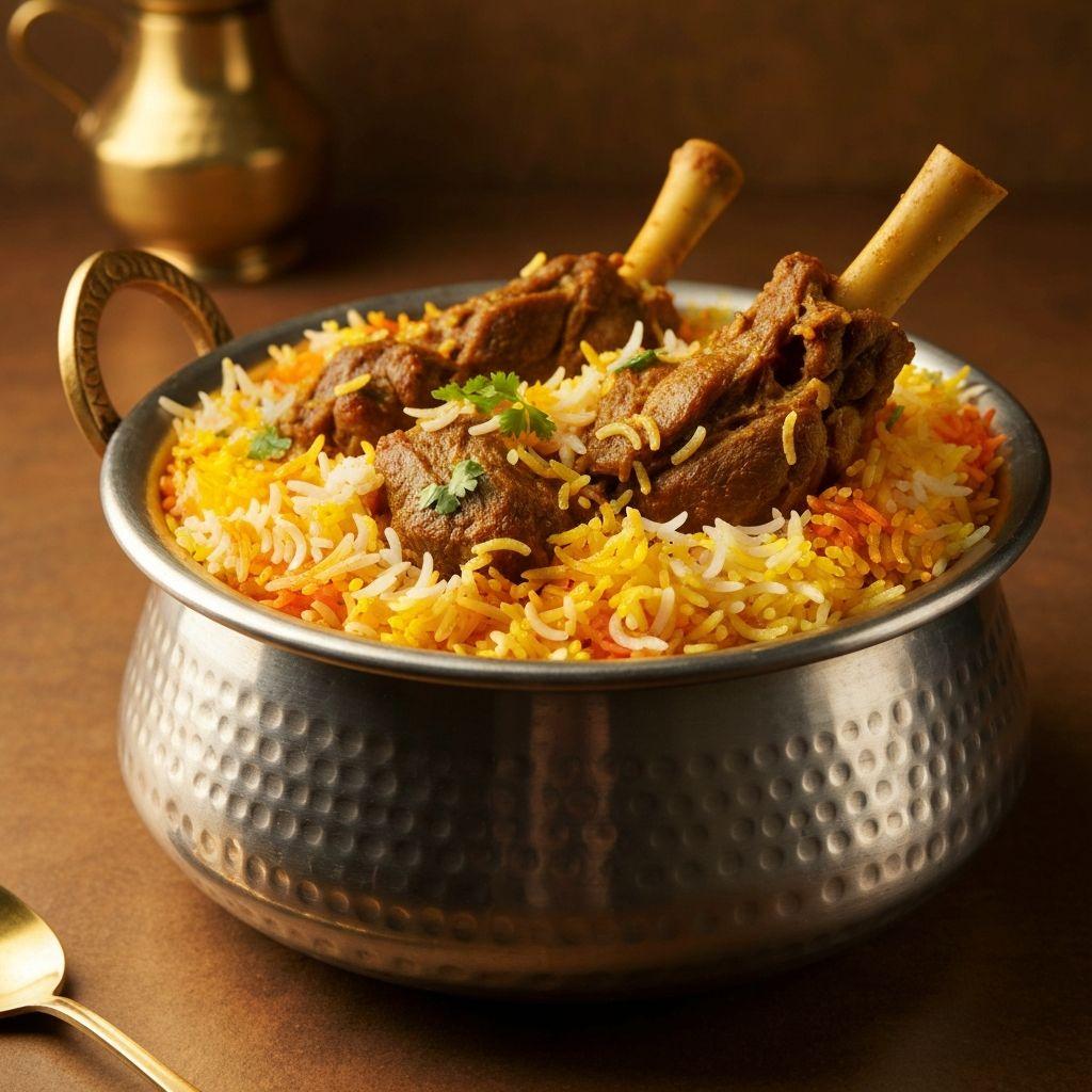 Mutton Dum Biryani